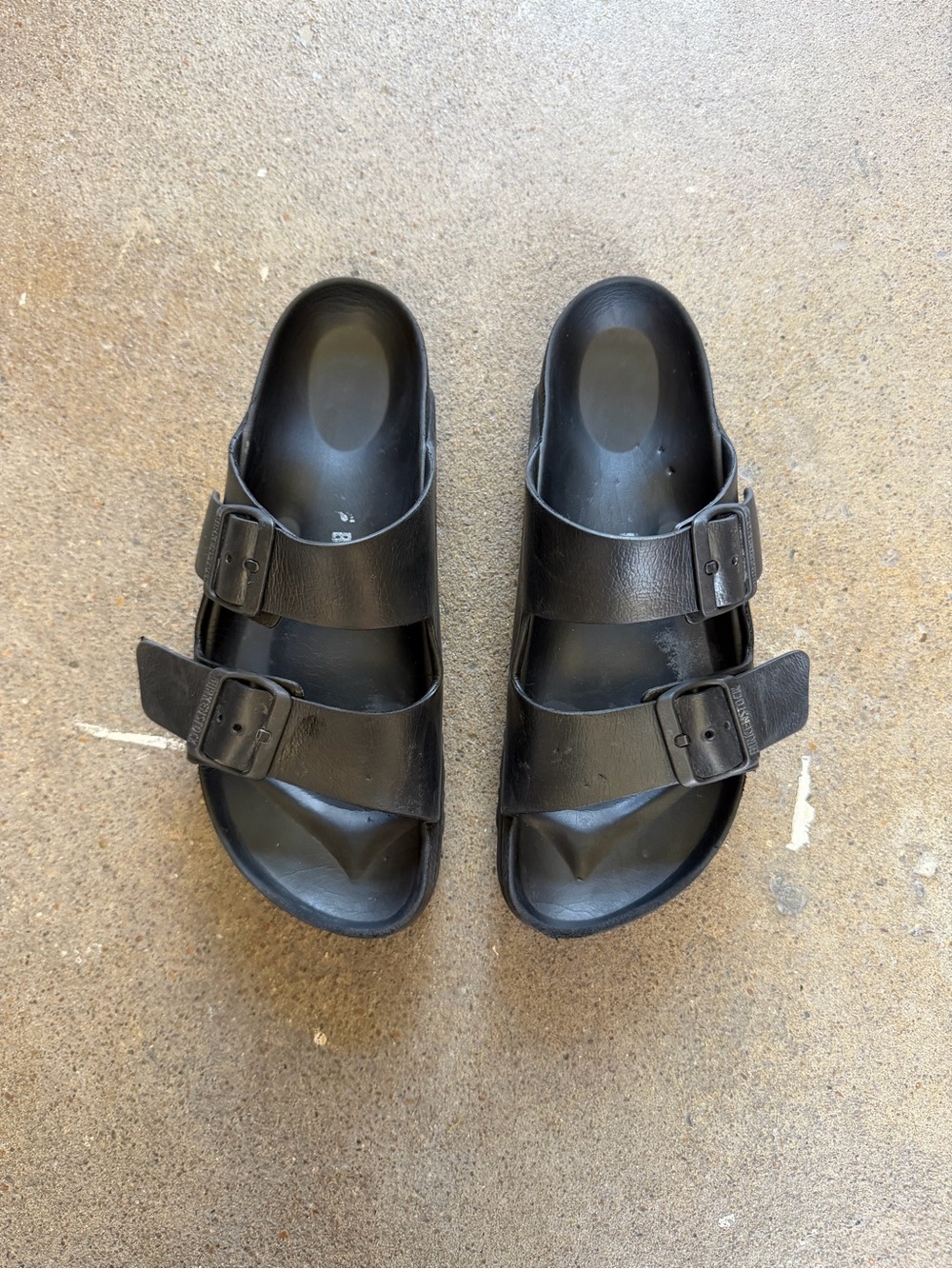 Birkenstock Arizona Eva Sandals in Black Size 38 European Waterproof Bohemian
